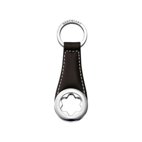 MONTBLANC CONTEMPORARY COLLECTION KEY RING WITH MONTBLANC EMBLEM